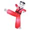 6.5ft. Inflatable Halloween Light Up Karate Skeleton